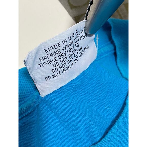 Rare! Vintage 90s Somebody in Florida loves me T-Shirt ! XL Pink Flamingo - Picture 6 of 10